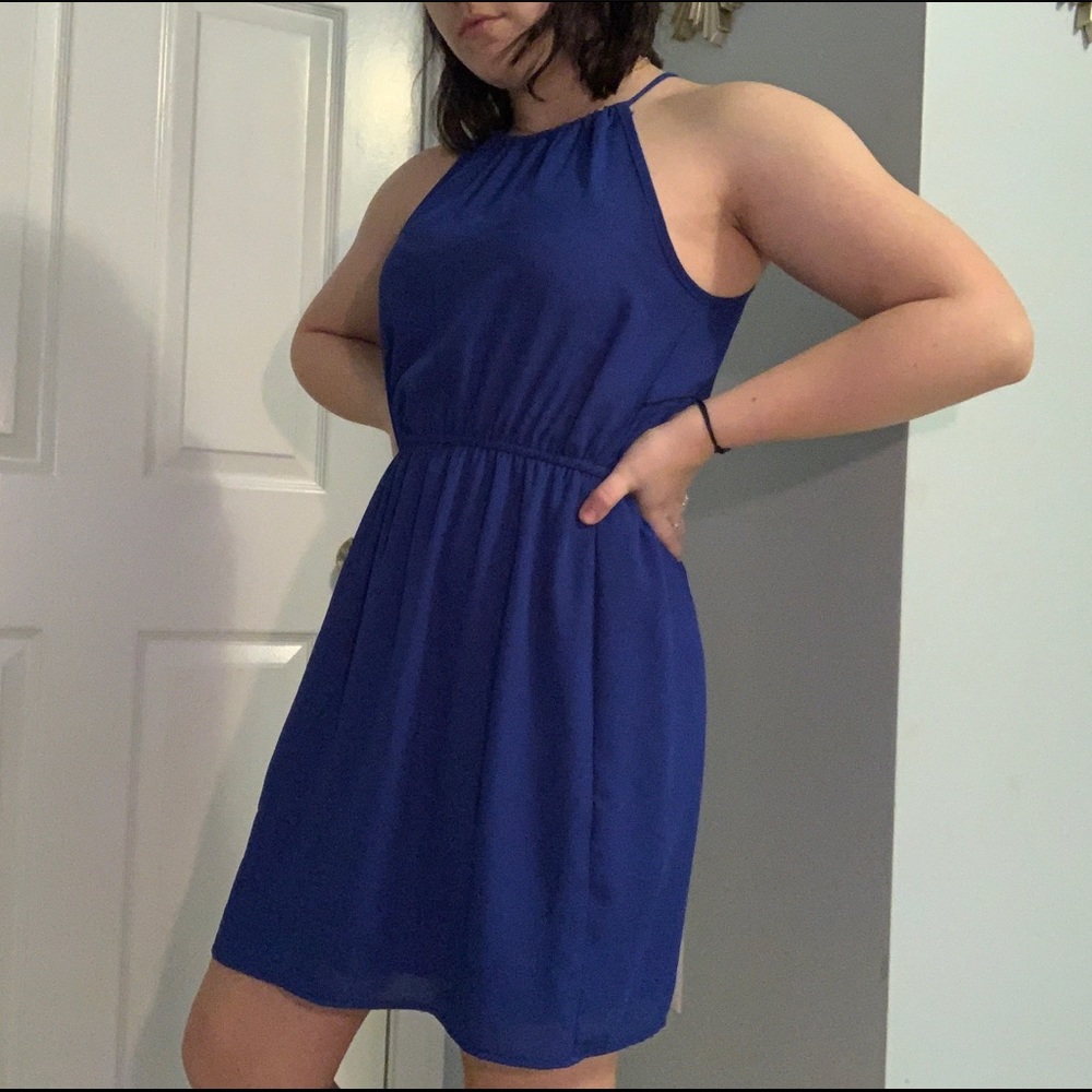Simple Blue dress